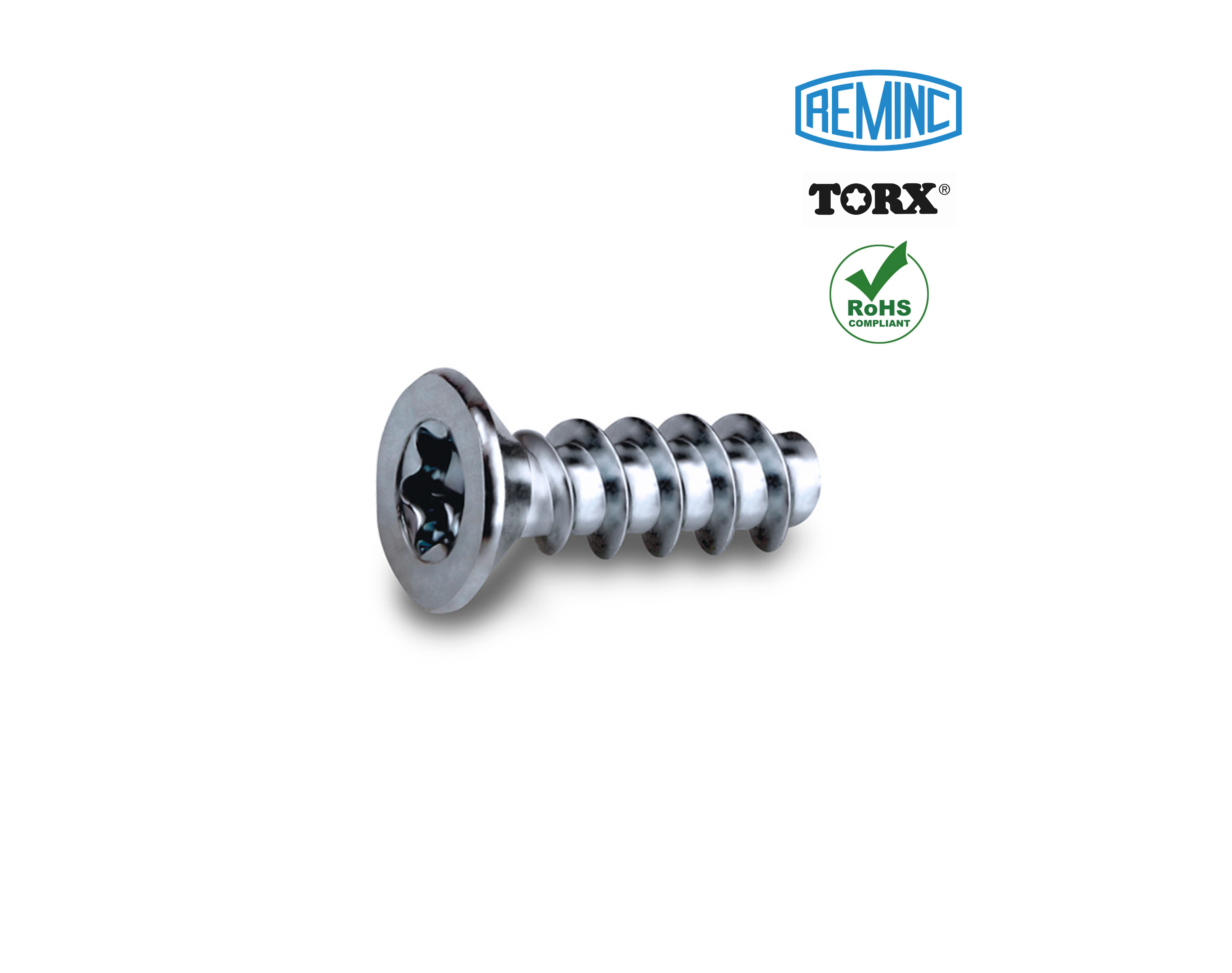 REMFORM® Licensed screw, Countersunk head TORX® – StockScrews ...